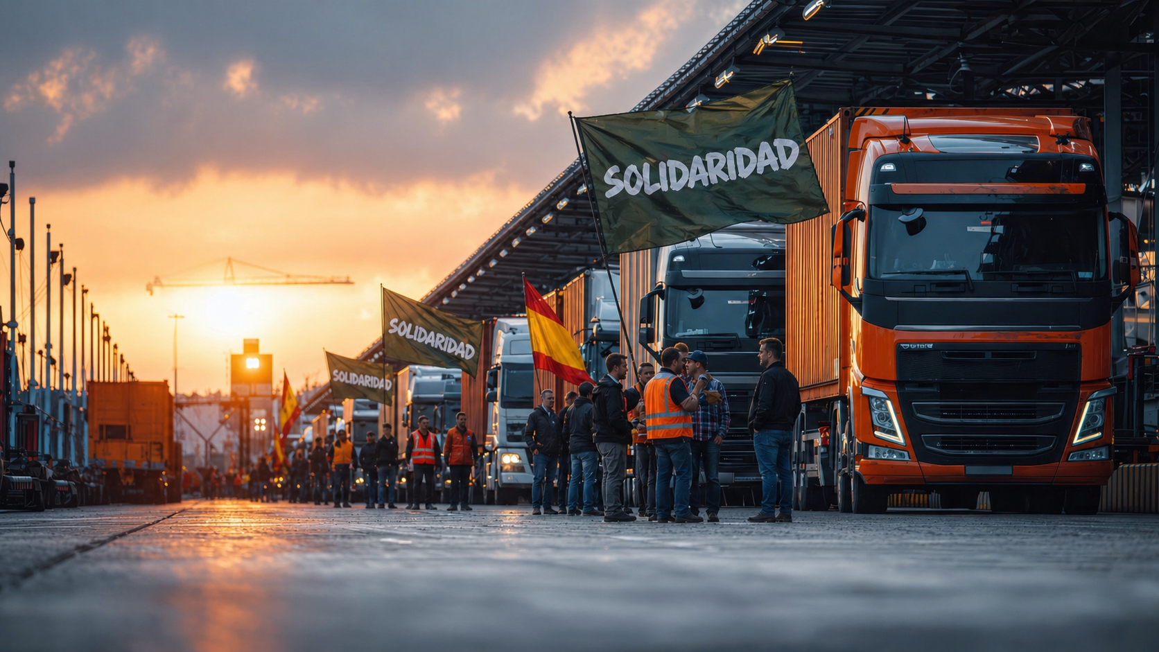 Transporte de mercancías por carretera, transporte por carretera, transporte terrestre de mercancías, transporte nacional e internacional, logística y transporte, empresas de transporte, convenio transporte mercancías Barcelona, convenio colectivo transporte mercancías, tablas salariales transporte mercancías, salario conductor tráiler, nómina conductor camión, dietas transporte mercancías, plus convenio, plus antigüedad, jornada laboral conductor camión, horas de presencia, horas extra, tiempos de conducción y descanso, tacógrafo digital, normativa transporte mercancías, inspección de trabajo, sanciones tacógrafo, prevención de riesgos laborales, movilidad geográfica, modificación sustancial de condiciones de trabajo, despido conductor camión, derechos laborales transportistas, calendario laboral transporte, costes transporte mercancías, precio kilómetro transporte, restricciones camiones Cataluña y situación del transporte de mercancías por carretera en España